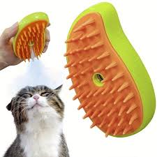 BrumaPet™- Cepillo de Vapor 3 en 1 para Mascotas