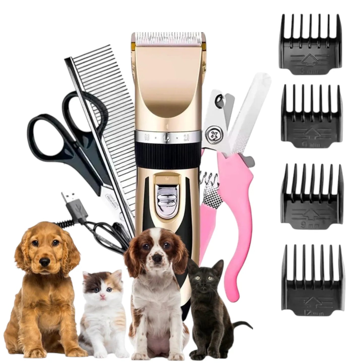 Kit de peluquería para mascotas
